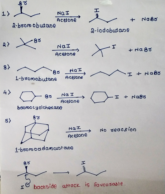 x 1 Ï Na I Acetone 2-boom obutane Na + noso + NOBO 2-iodobutane O a> Xos Hotel ΝαΙ XI + nagy + Naso Acetone 32 AO 1-boomobuta