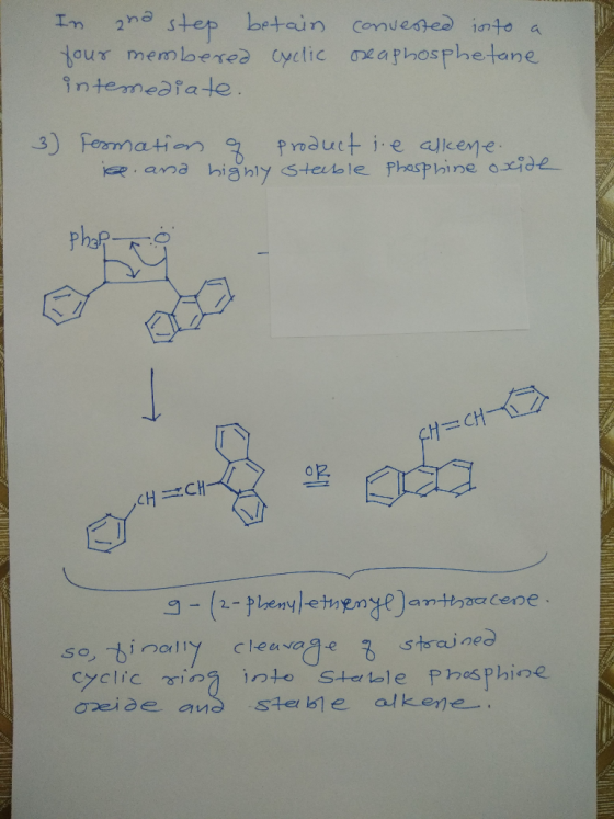 In 2a tour membered Cyclic ơe aphos hetone intemeafaje s He ch CH CH