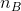 n_B