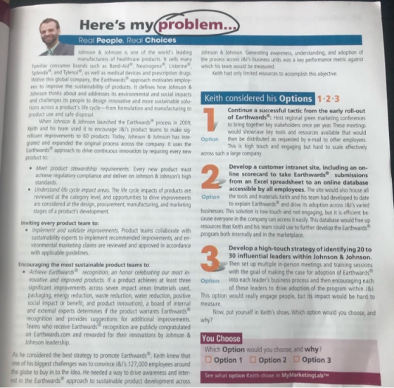 Heres my problem... Johnson & Johnson Generating awareness, understanding, and adoption of the process across 18/ business