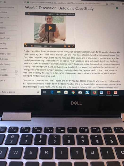 ⓘ을 http://chamberlarin structure.com/courses/44130 discussion topics/1155147mo Week 1 Discussion: Unfolding Case Study Announ