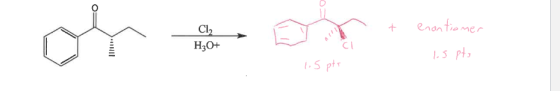 Cl + enantiomer H30+ is pts is pts