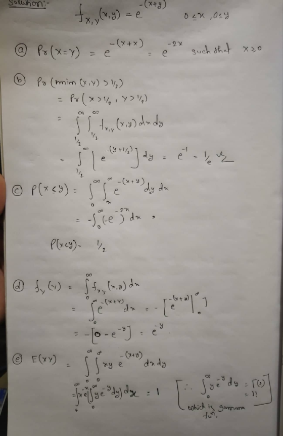 @) p (X.y) = е tu t ) -(my)