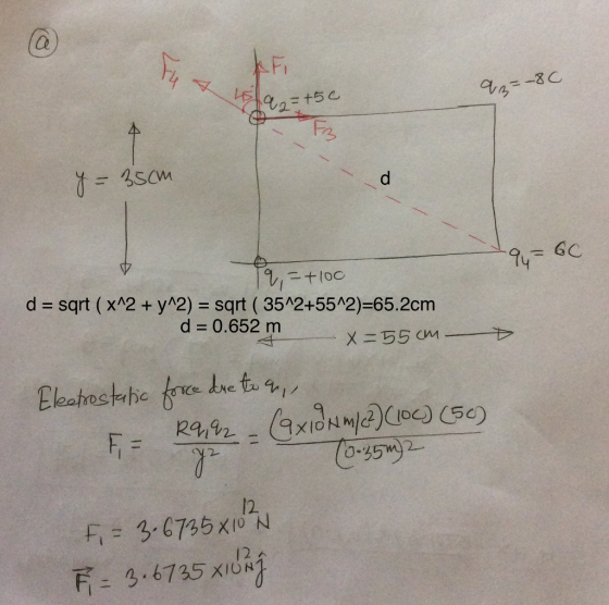 Ce Fi 9,3=-&C F72 d sart (xA2 + y 2) sqrt (35A2+55A2)-65.2cm d 0.652 m 12