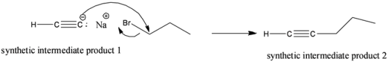 Br
Na
н-
Н—
synthetic intermediate product 1
synthetic intermediate product 2
