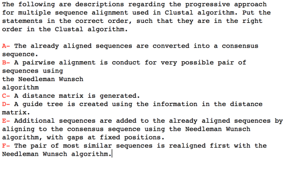 The following are descriptions regarding the progr