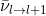 \bar{\nu}_{l\rightarrow l+1}