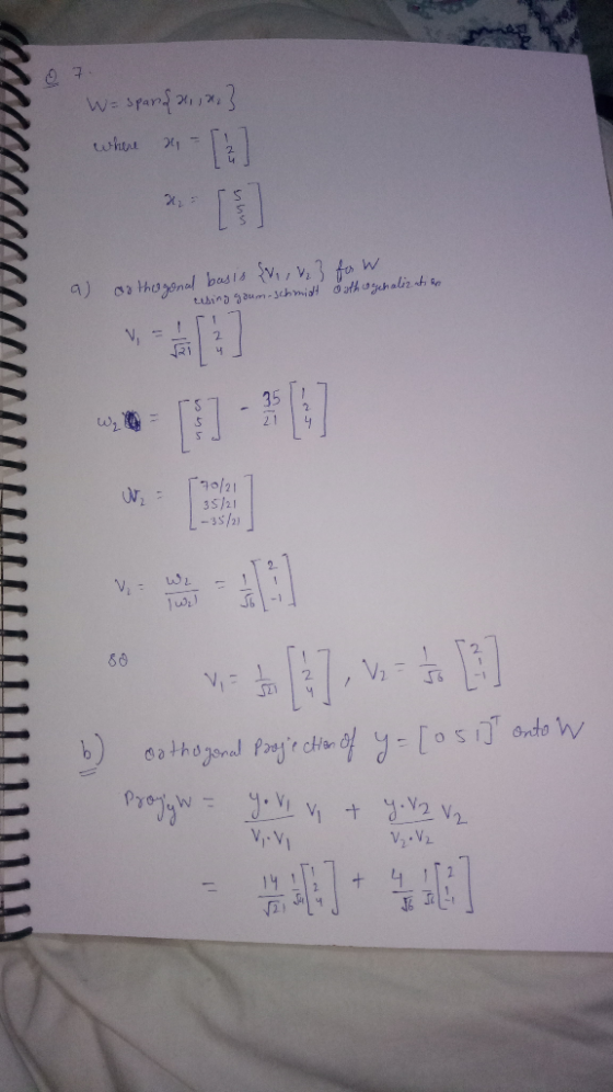 07 - w-span{ 2,2} where 24 - 12 **[0] for w oathogenalization a) or the gonal basis {1, 2} resing goum-schmidt (70/21 T 35/21