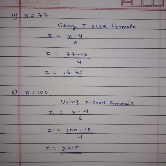 Using-z-score. Eormula 6 乙二 -10 6