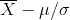 Χ– μισ