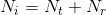 N_i=N_t+N_r