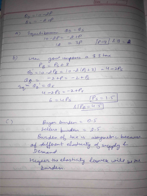 Data 3 p ham og Ps tax s becau Demand hwrser