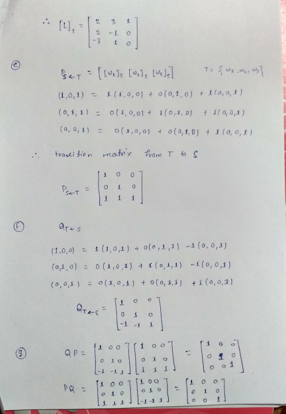 3 1 -3 1 (1,0,1) 1(1,0014 o(o, 1, o) + 1,o,o,1) Co, o, 1)(3,0,01 0(0,1,0)+ (o, o, O ares (1,0,0) 1 (1,0,1) + o(o 11,1 ) -1 (o