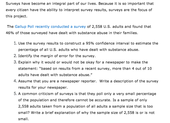 Surveys have become an integral part of our lives. Because it is so important that every citizen have the ability to interpre