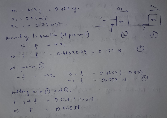 a1 a 1 2 osition ( 2 mq Adding equ(1) a