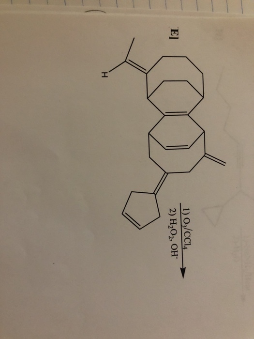 E] 2) H202, OH
