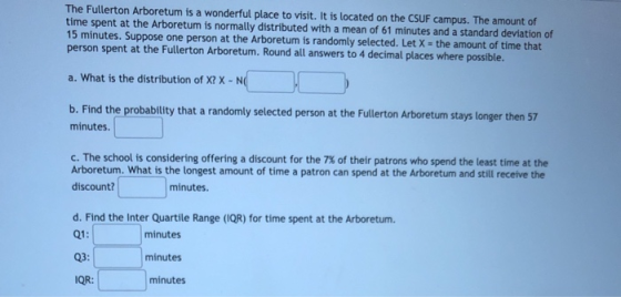 The Fullerton Arboretum is a wonderful place to visit. It is located on the CSUF campus. The amount of time spent at the Arbo