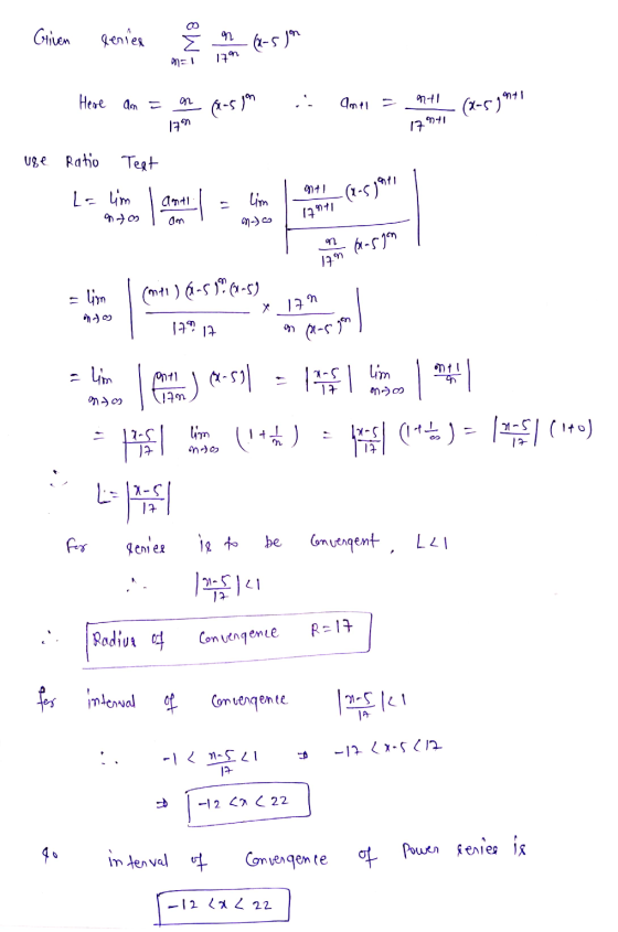Given lenice 8 W n (x-sjon on=1 vot! Here +1 on an = mti (4-5 jou ; anti (X-59 179 941 17 uge Ratio Teat IU anti (2-5 jati L
