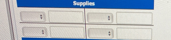 Supplies
