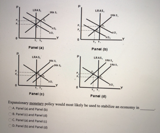 P LRAS, SRAS, LRAS, SRAS, AD. AD P P. MAD, Y AD 0 Y, Y, Panel (a) Panel (b) LRAS, LRAS, SRA S SRAS, SRAS, SRAS, P AD AD, Y, Y