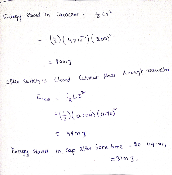 enug, stored in Capatos; ⅓Cva 2- t4x1o)(00) 스 Yom per Switch is Closed Cuoos hrough inouc YOuO o) (00) En ngy oved in Cap ater Some -tm