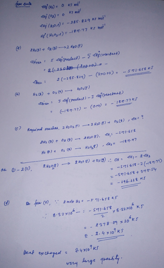 2 (-28 824) (2x6 to)- SH 스 2 96.8 KJ d) 8-32 x10T