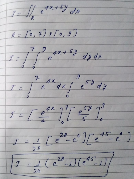 R= [0,7) x[0, 9] 20