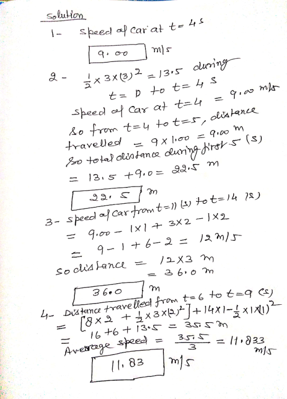 SelutHon speed car at tご 4s - olis 3- speedl a/Car DAtemce trave Average s .83 ms 七ㄨ 9プー 9