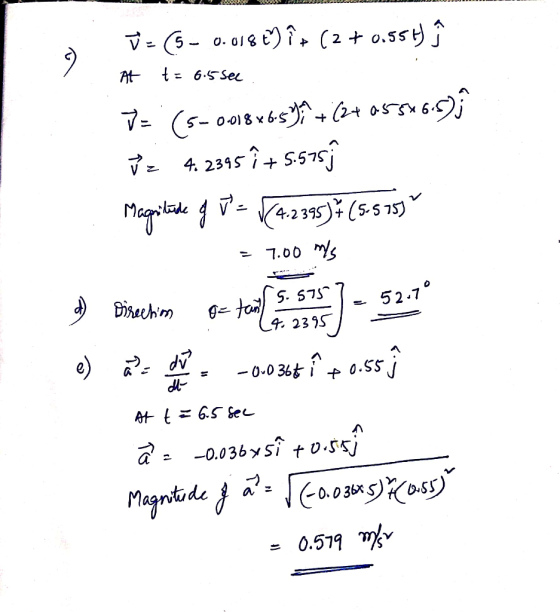 At t = 65sec 9: 2395 | よ