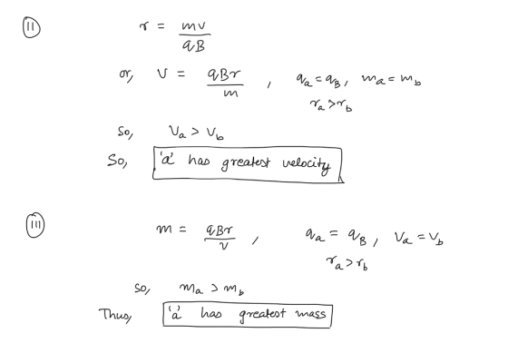 ав So So has greakst velocity aL So a has qreakent mass