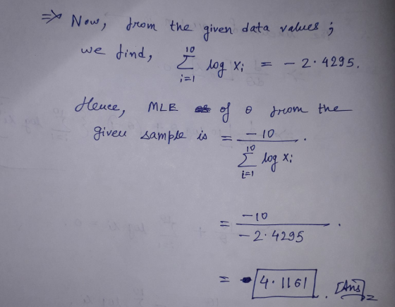«, trom the given data value& we dind, 10 -1 trom- the- t0 -2-4235