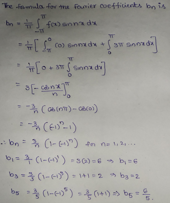 The formula for the fourier coefficients bris bo - #sfa sinna dix -=[ Loco spada + 3 punda] #[o+3w5sinna do] 3[-cnxo - - CC
