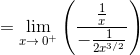 = lim 10+ 2r3/2