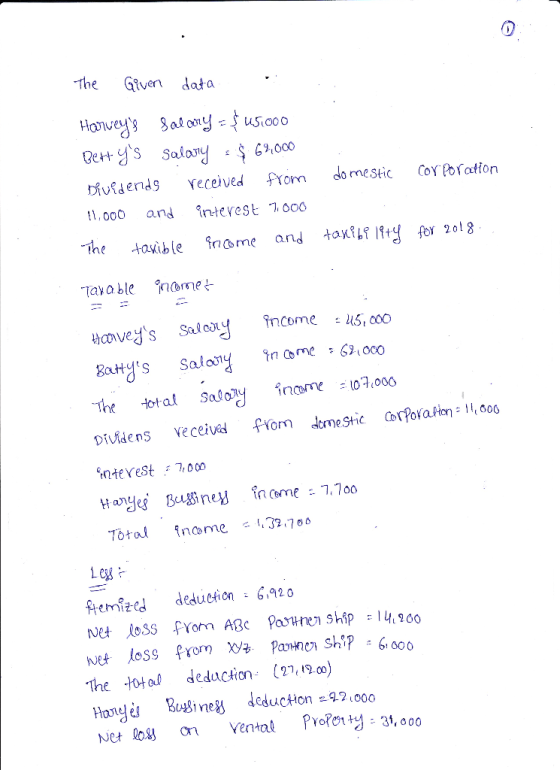 The Given datoa 戊vedendg received from domestic CoYPorafOn t,000 and ntevest 7,000 he table ame and tox yfo 2o1 Tava ble mome