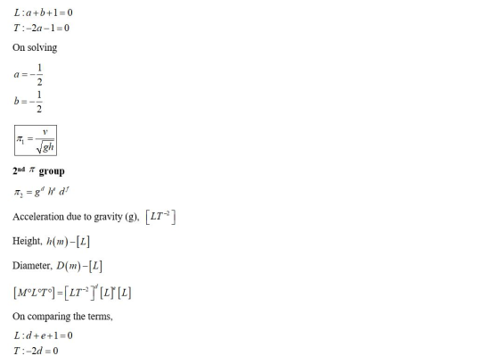 Lia+b+1=0 T:-2a-1=0 On solving a = 2 b= 2 1 11 gh 2nd 7 group Ty = go he di Acceleration due to gravity (g), [11²] Height, h(