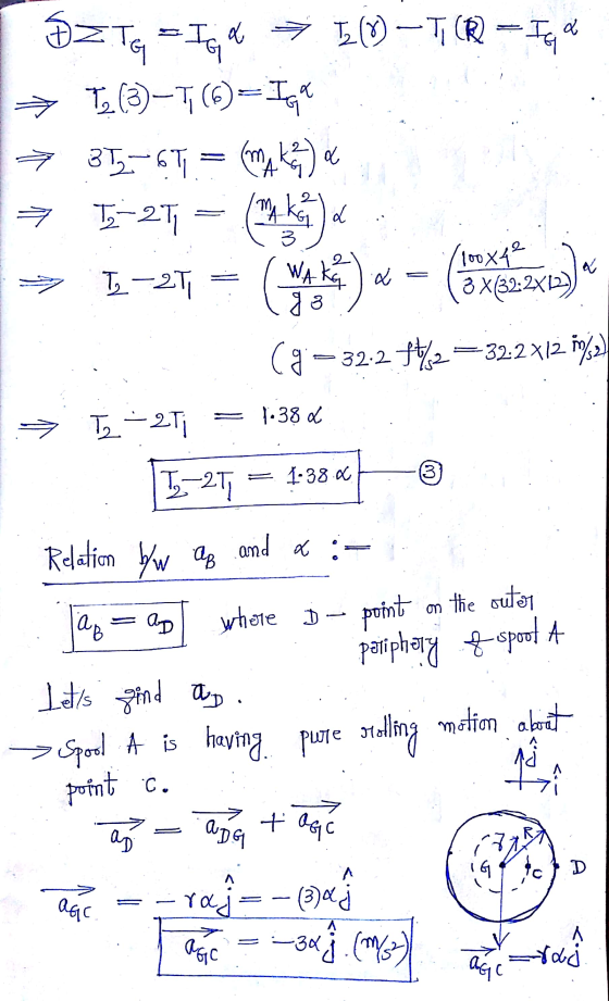 SZTG To - Iga & Ž 12 (8) - TR - Iga T (3)-T (6)= TEM + 35,-61 = (maka) a 2 M Ti - 27 ko Ja L 3 ď 100x42 ga 3 X(32:2x12) (g 9