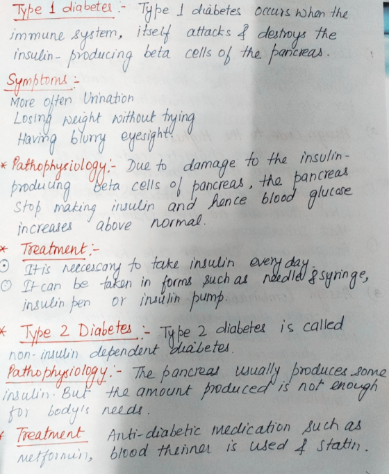 Type diabetes immune system, itsel attacks destroys insulin- producing beta cells of the pankeas Symptoms More offen Unnation