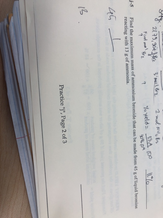 378 2179,99 Find mo Biz 52179, 904 Bra 3 mer. Br2 1 mol NHW er % yield= 359 100 W 308,09 Find the maximum mass of ammonium br