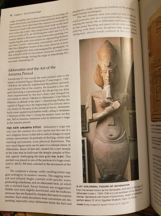 shepherds crook, traditional s khena symbols of the 72 Chapter 3 Art of Ancient Egypt a sign of stability. Just in front of
