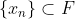 {n} CF