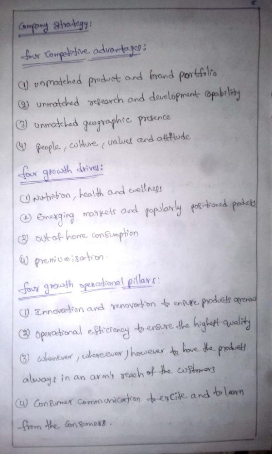 r Co ongmothed pmduot and brond portslio G) unmolded γ1eorch and development amb,lay Pexpla, colhure valst and otflode 8 outof horre conumption