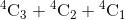 {^{4}\textrm{C}_{3}}+{^{4}\textrm{C}_{2}}+{^{4}\textrm{C}_{1}}
