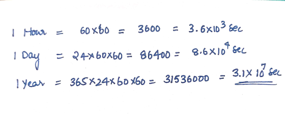 7 lyon = 365x24x60メ60-31536000 = 3Mik