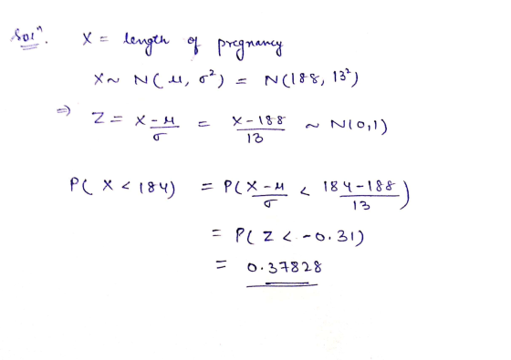 Son. X= logw @ Prga X N( и, с*) = N(188, 13*) - 2 - Х - 4 X - 18 8- 15 No, 1) Рух< 18Ч) = Р(х - и 184-188 4 12 = P 24-. б. 3