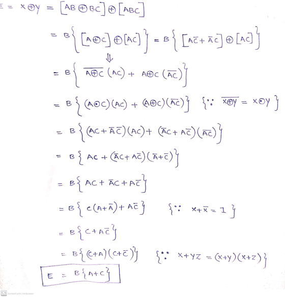11 AOC (ĀC B Ez xey = [AB 6c] @[ABC] [n@c]@[ac]} = 8{ [at+ác]@[ac] A@C (Ac) (RTC) B{ (40c)(Ac) + GƏc)(RC)} {: Key = xoy} B{{A