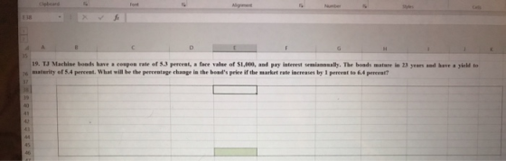 Clipboard Font Nigament Number E38 4 А B 35 19. TJ Machine bonds have a coupon rate of 5.3 percent, a face value of $1,000, a