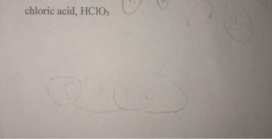 chloric acid, HC103