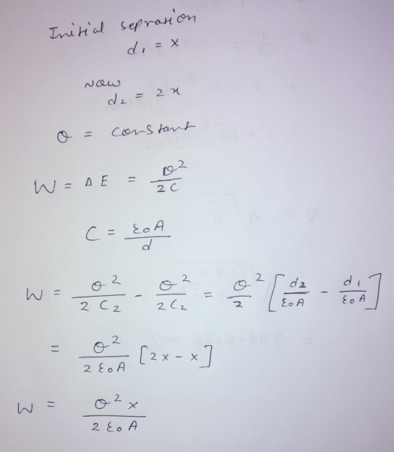 092 2 C C= 부 of 2 C 2 Eo A 2 O 2