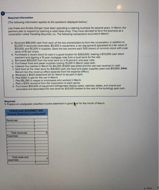 Required information The following information applies to the questions displayed below) Lisa Frees and Amelia Ellinger have