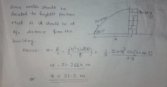 Since odler tociter should be Buildi theut is it should be at 20 clis tance orn ttre 96:30 2. bui Idin って 2 (2o g) Sin(2x36 3
